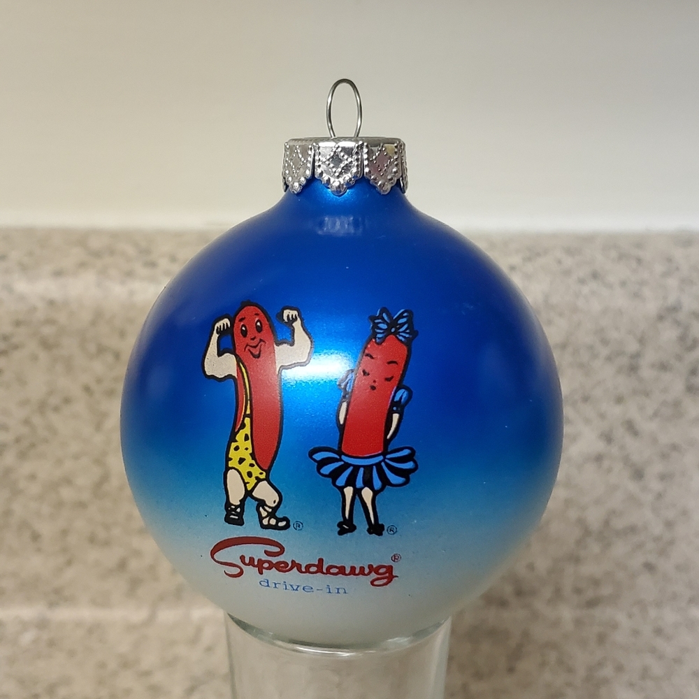 Superdawg Drive-In Chicago Ornament set if 2